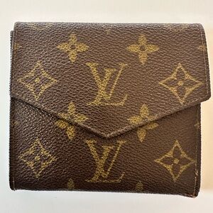Louis Vuitton Monogram Compact Wallet - Authentic